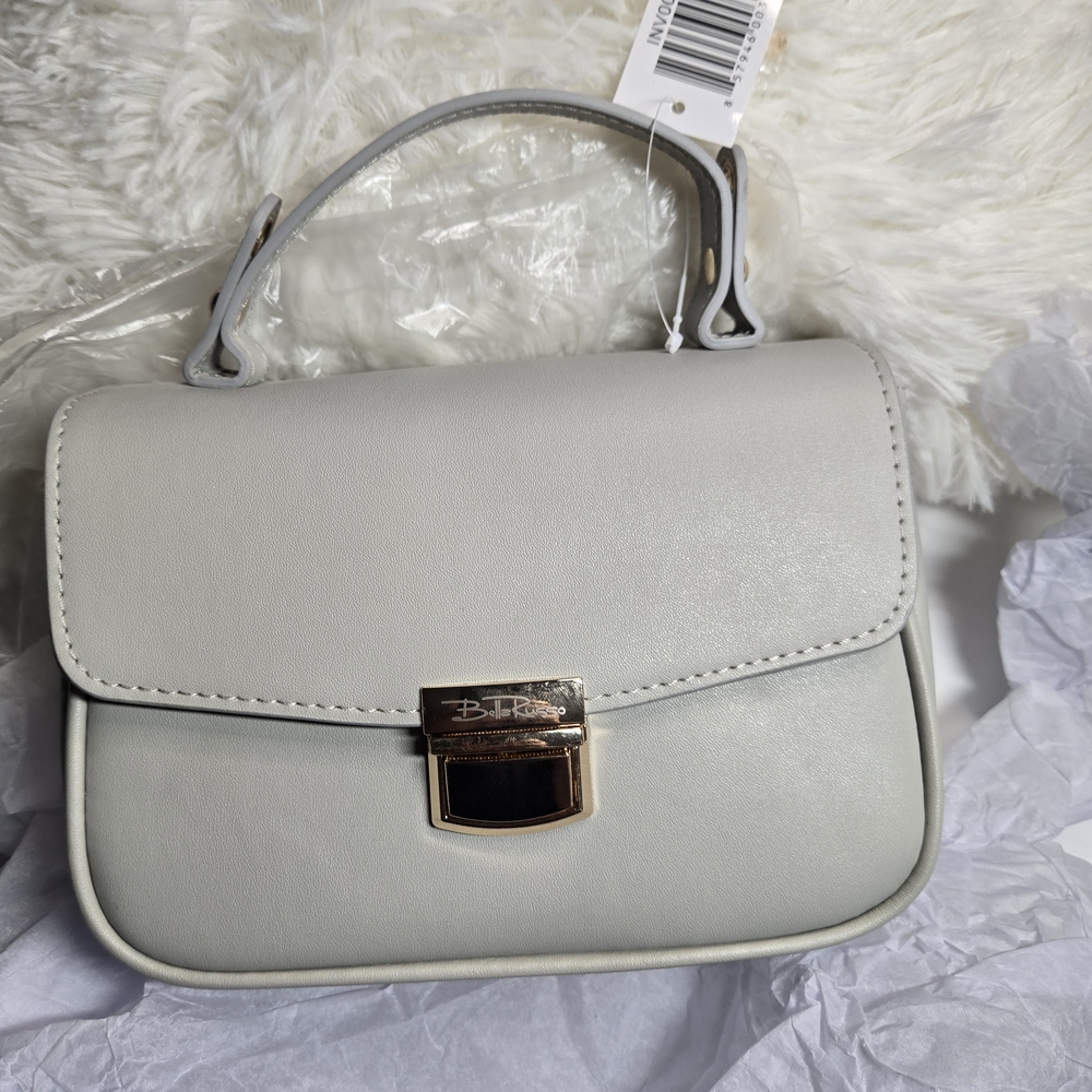 BELLA RUSSA Chic Light Gray Mini Bag